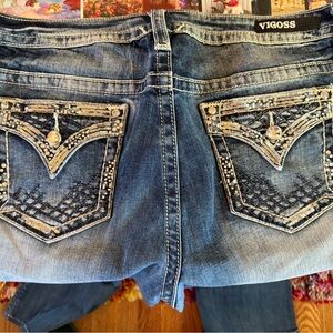 Vigoss Embellished Blue Jeans